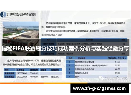 揭秘FIFA联赛刷分技巧成功案例分析与实践经验分享 揭秘FIFA联赛刷分技巧成功案例分析与实践经验分享